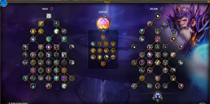 Screenshot for Elfyau’s Midnight v0.2 Arcane Mage